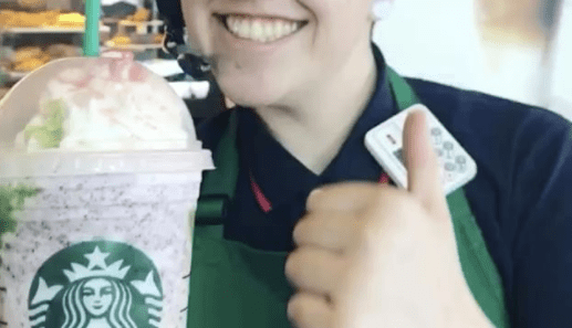 Starbucks mermaid frappuccino