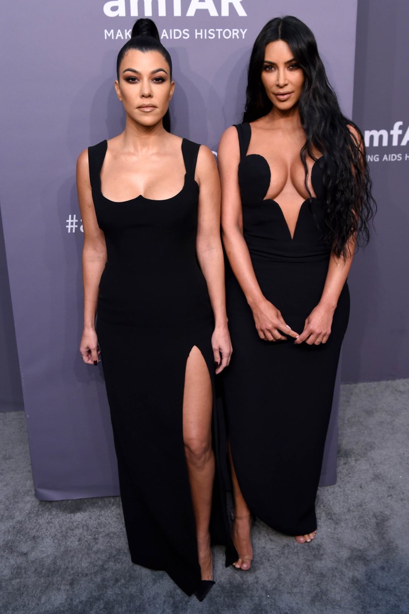 Kourtney Kardashian and Kim Kardashian Plastic Surgery