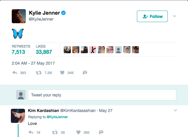 Kylie Jenner And Travis Scott Get The Butterfly Emoji Meaning