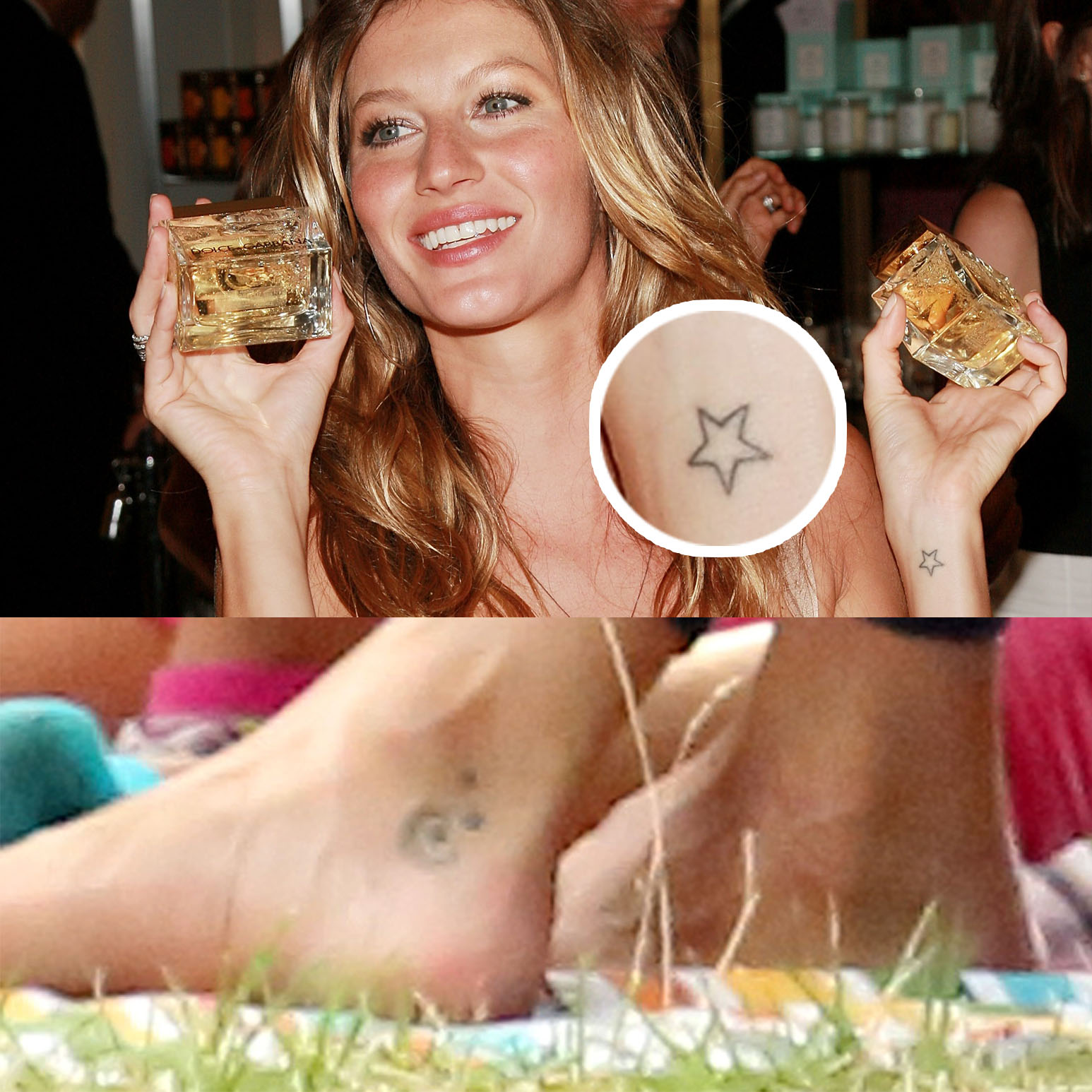 Gisele bundchen tattoo
