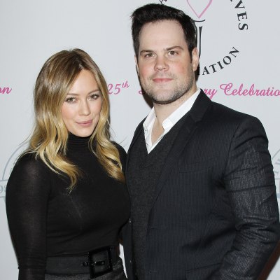 hilary duff mike comrie getty images