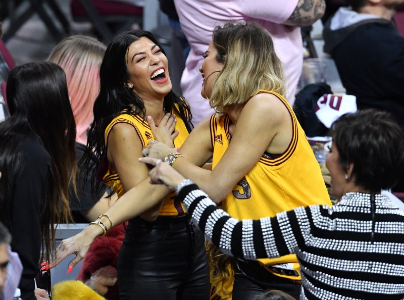 Kardashians tristan thompson game1