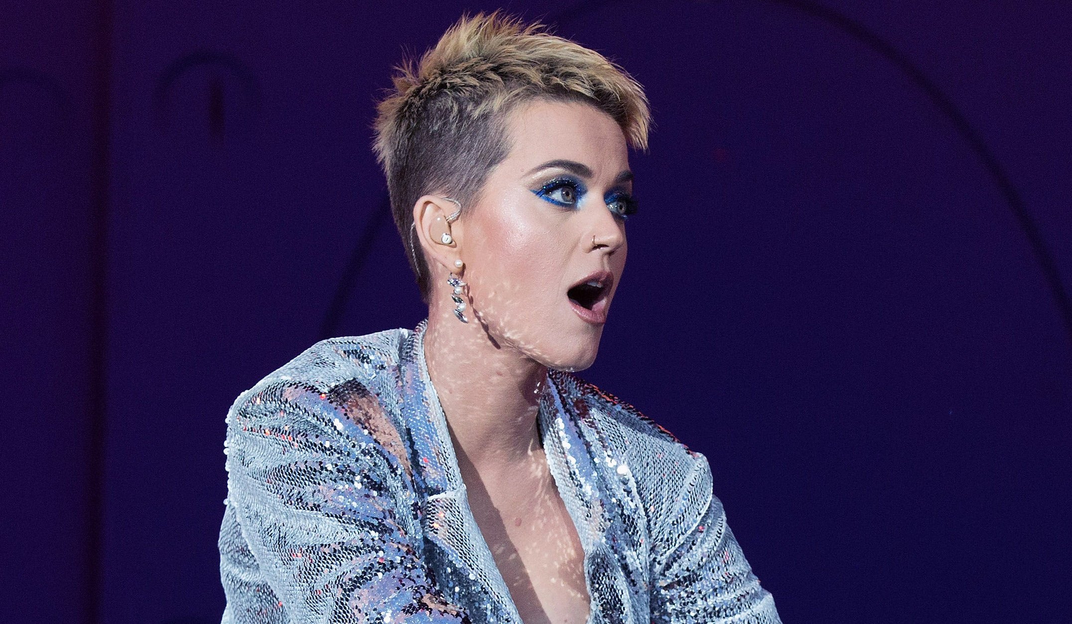 Katy Perry Flashes Her Bare Butt on 'Witness' Live Stream Life & Style