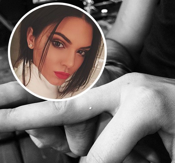 Kendall jenner tattoo