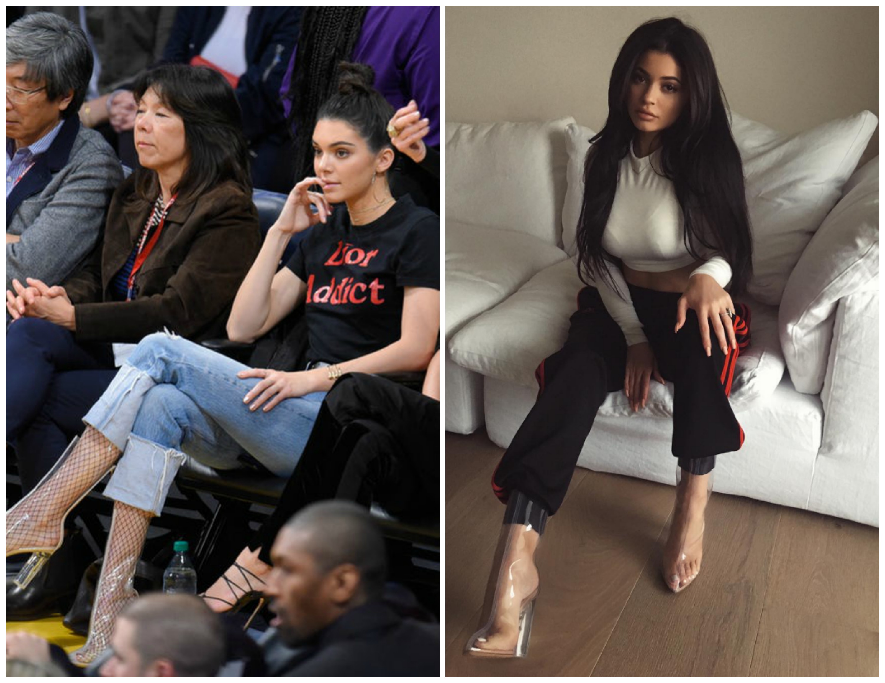 Kendall kylie clear shoes