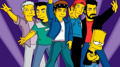 Nsync the simpsons