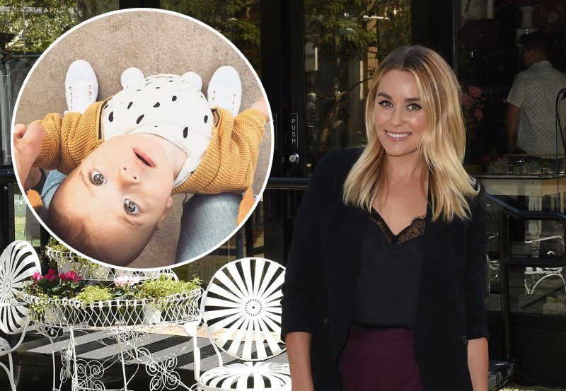 Inlet Photo of Lauren Conrad's Son Liam On Top Of Photo of Lauren Conrad At Outdoor Event