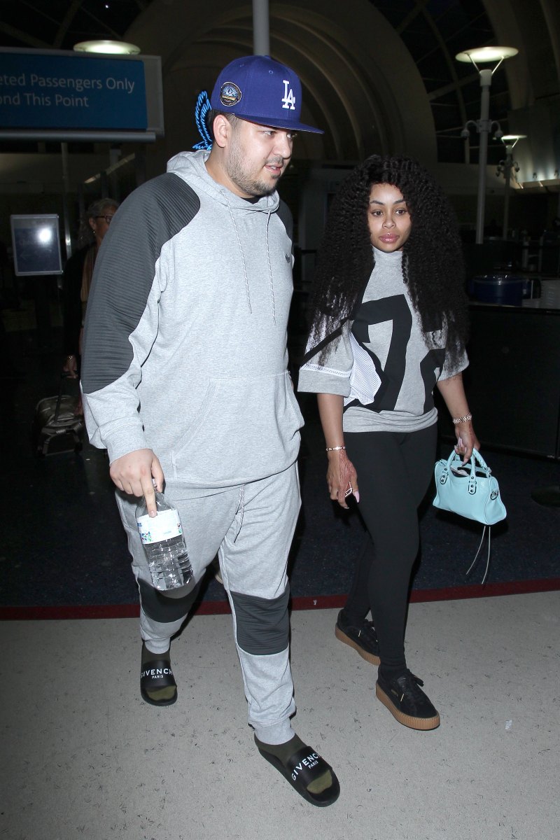 Rob Kardashian and Blac Chyna
