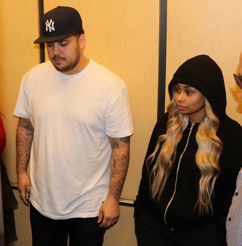 Rob Kardashian and Blac Chyna