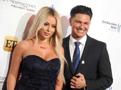 aubrey o'day and pauly d - getty aubrey o'day and pauly d - getty