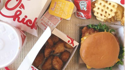 Chick fil a free food