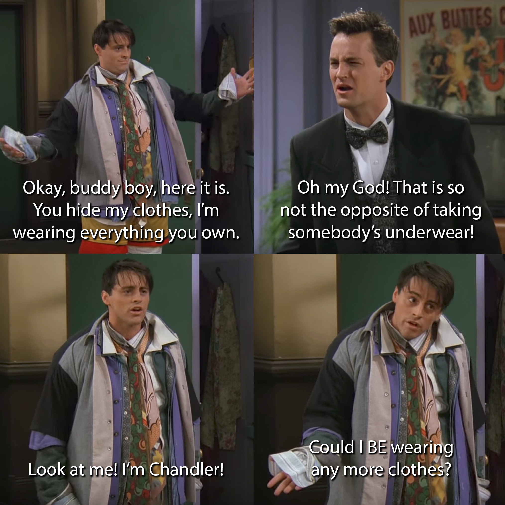 chandler and joey quotes