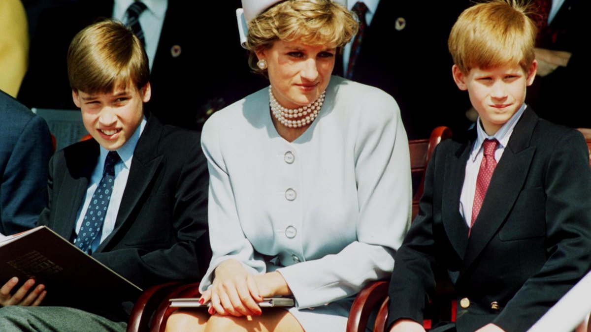 Princess diana prince william prince harry