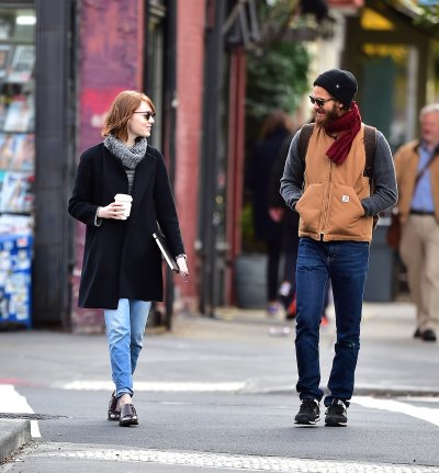 andrew garfield and emma stone - getty