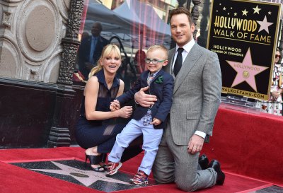 anna faris chris pratt and son jack 2 — getty anna faris chris pratt and son jack 2 — getty