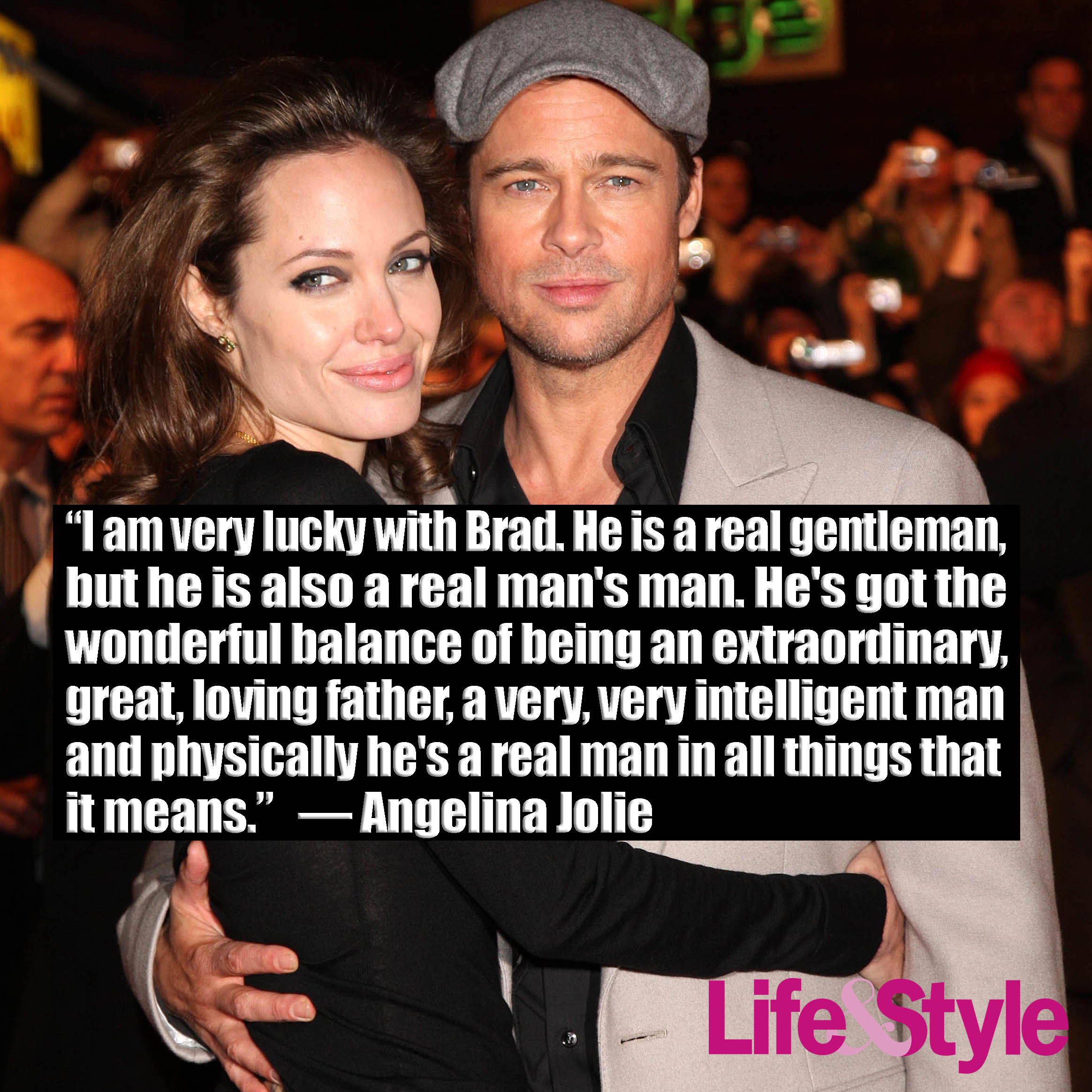 800px x 800px - These Brad Pitt and Angelina Jolie Quotes Will Completely Break Your Heart  - Life & Style