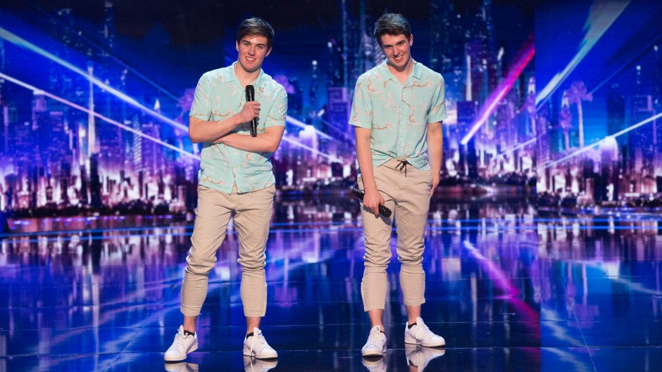 Colton and trent edwards mirror image twins agt gay