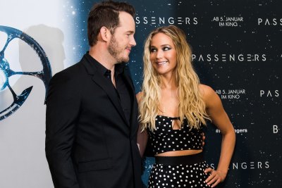 jennifer lawrence chris pratt getty