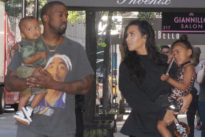 kim kardashian kanye west north west saint west splash kim kardashian kanye west north west saint west splash