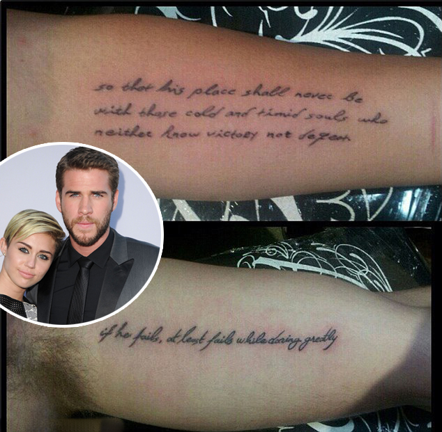 14 Celebrity Couples With Matching Tattoos