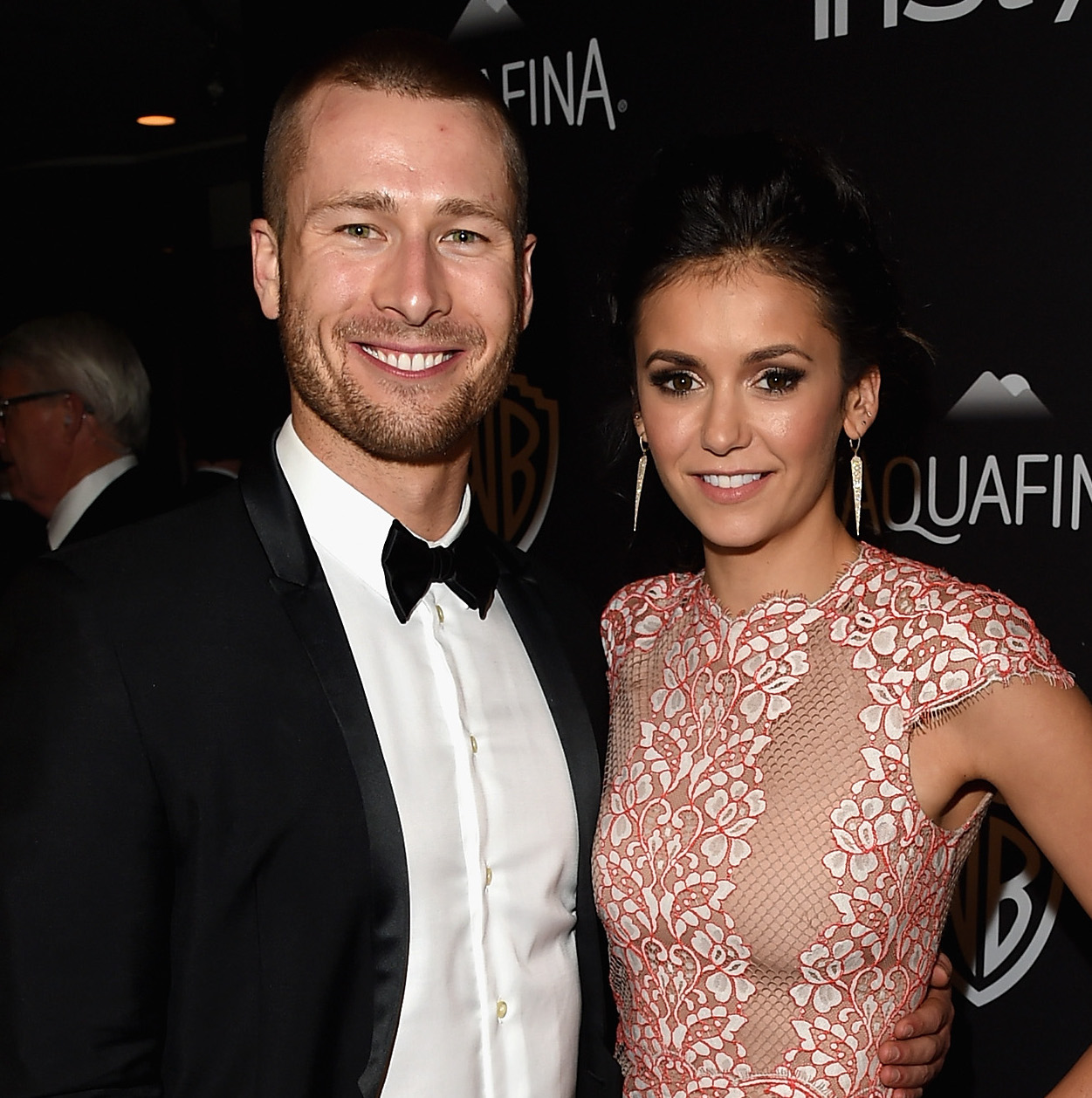 nina dobrev glen powell getty images nina dobrev glen powell getty images