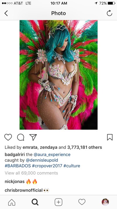 rihanna instagram