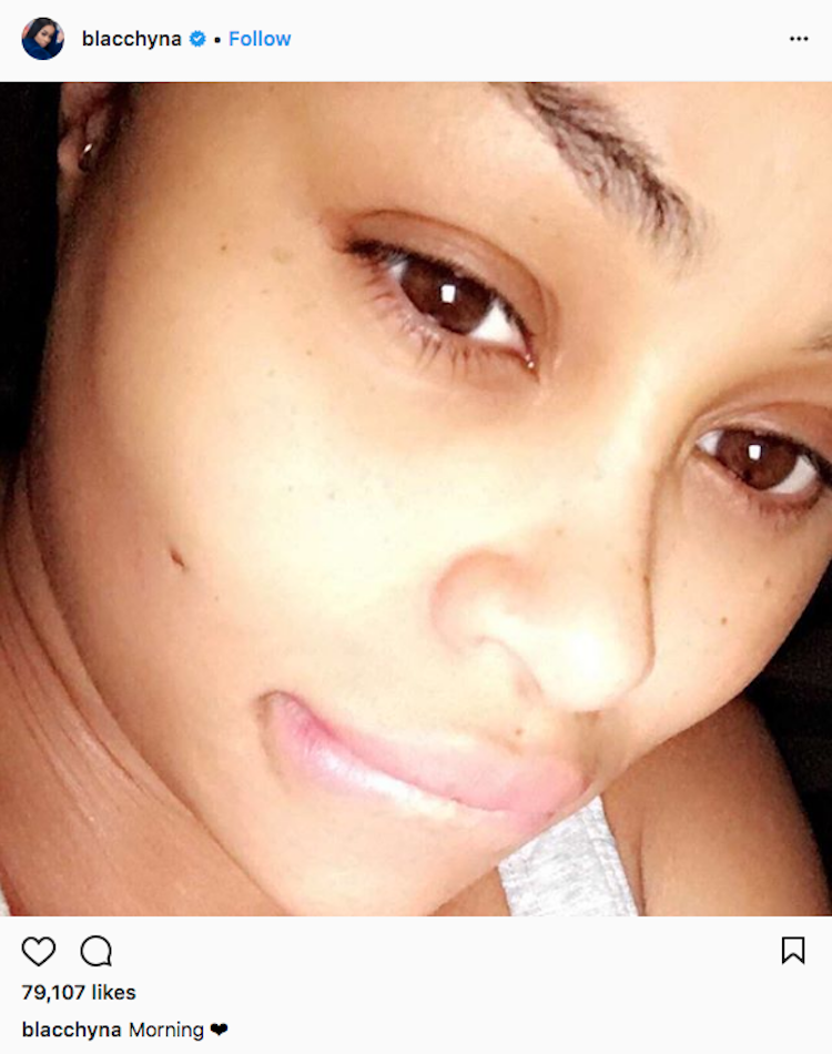 blac chyna no makeup blac chyna no makeup