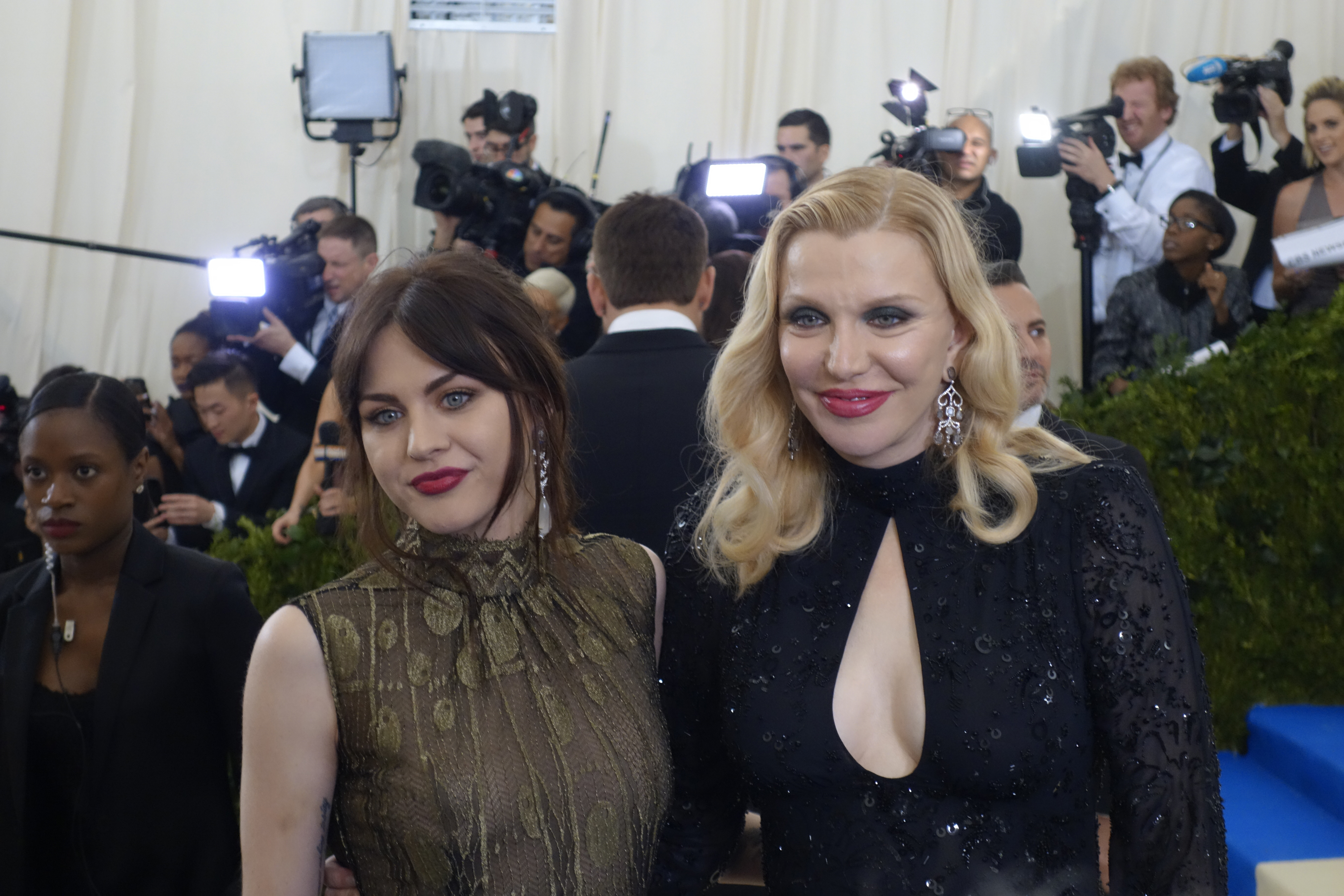 frances bean and courtney love getty