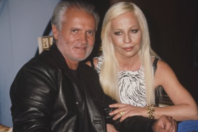 donatella with brother gianna versace getty images donatella with brother gianna versace getty images