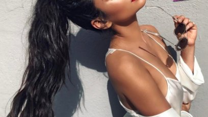 How to curl hair with a straightener 03