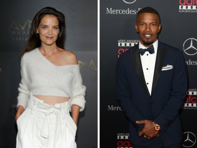 katie holmes jamie foxx getty katie holmes jamie foxx getty