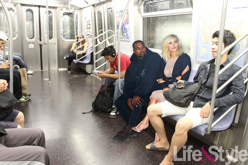 Kim kanye subway logo