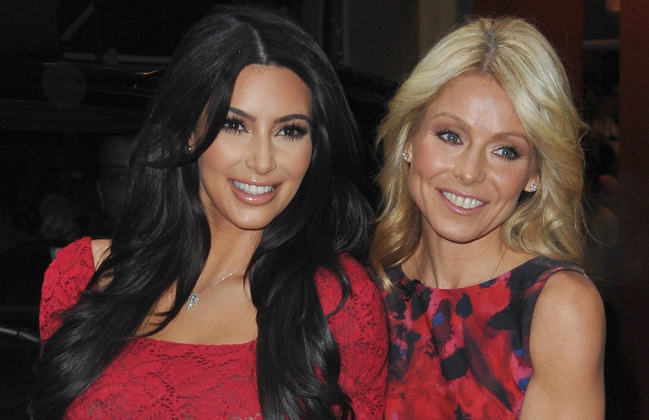 Kim Ripa Ri Kelly Ripa Terrified Kim Kardashian Will Steal Her Hosting Gig | Life ...