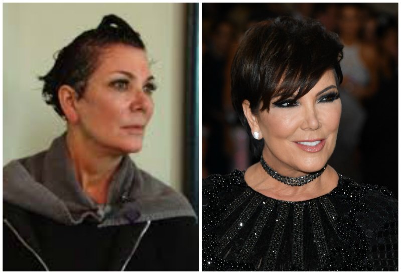 Kris jenner makeup