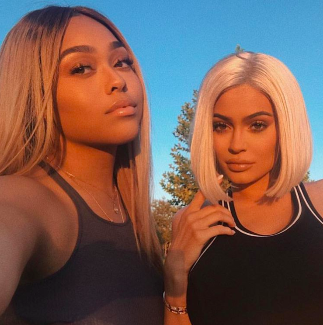 Kylie jenner celebrates jordyn woods birthday pregnancy news