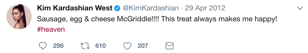 kim kardashian mcdonalds kim kardashian mcdonalds