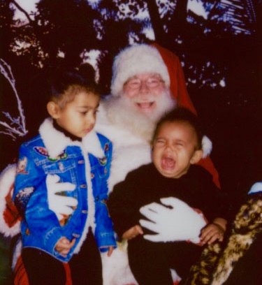 North saint west santa