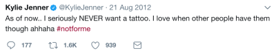 kylie jenner tattoo kylie jenner tattoo