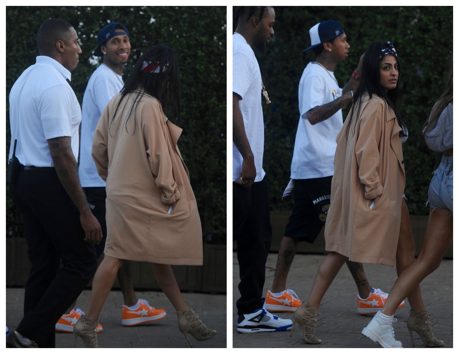 tyga kylie jenner look alike splash