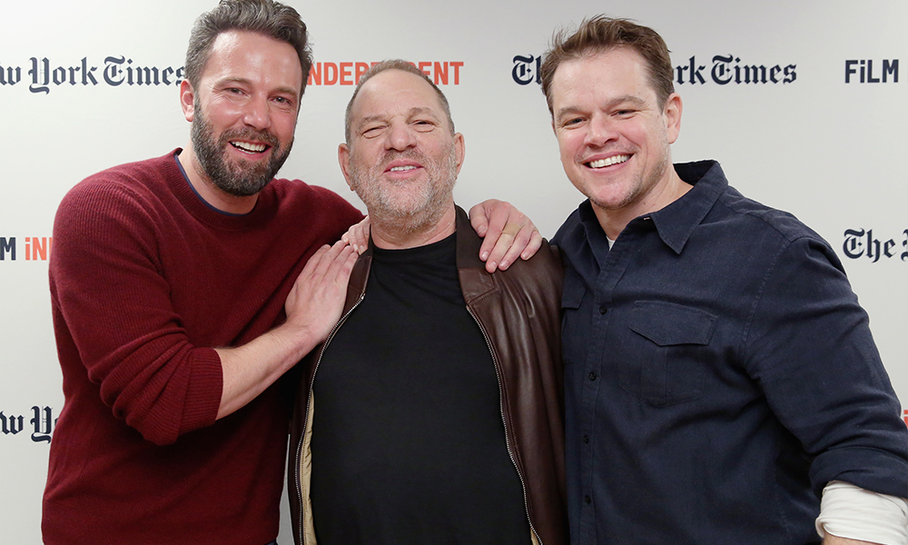 ben affleck harvey weinstein getty