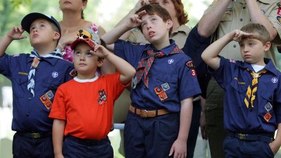 Boy scouts letting girls in