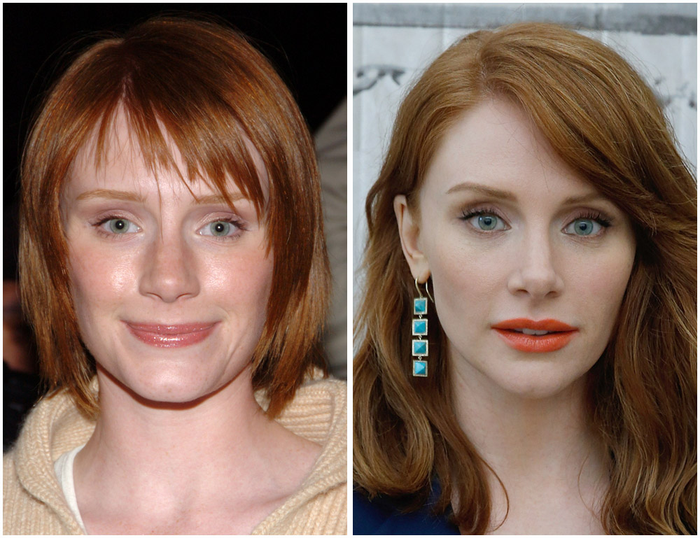 When Did Bryce Dallas Howard Get A Nose Job? Here Are Her Before And After Pictures