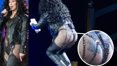 Cher butt tattoo