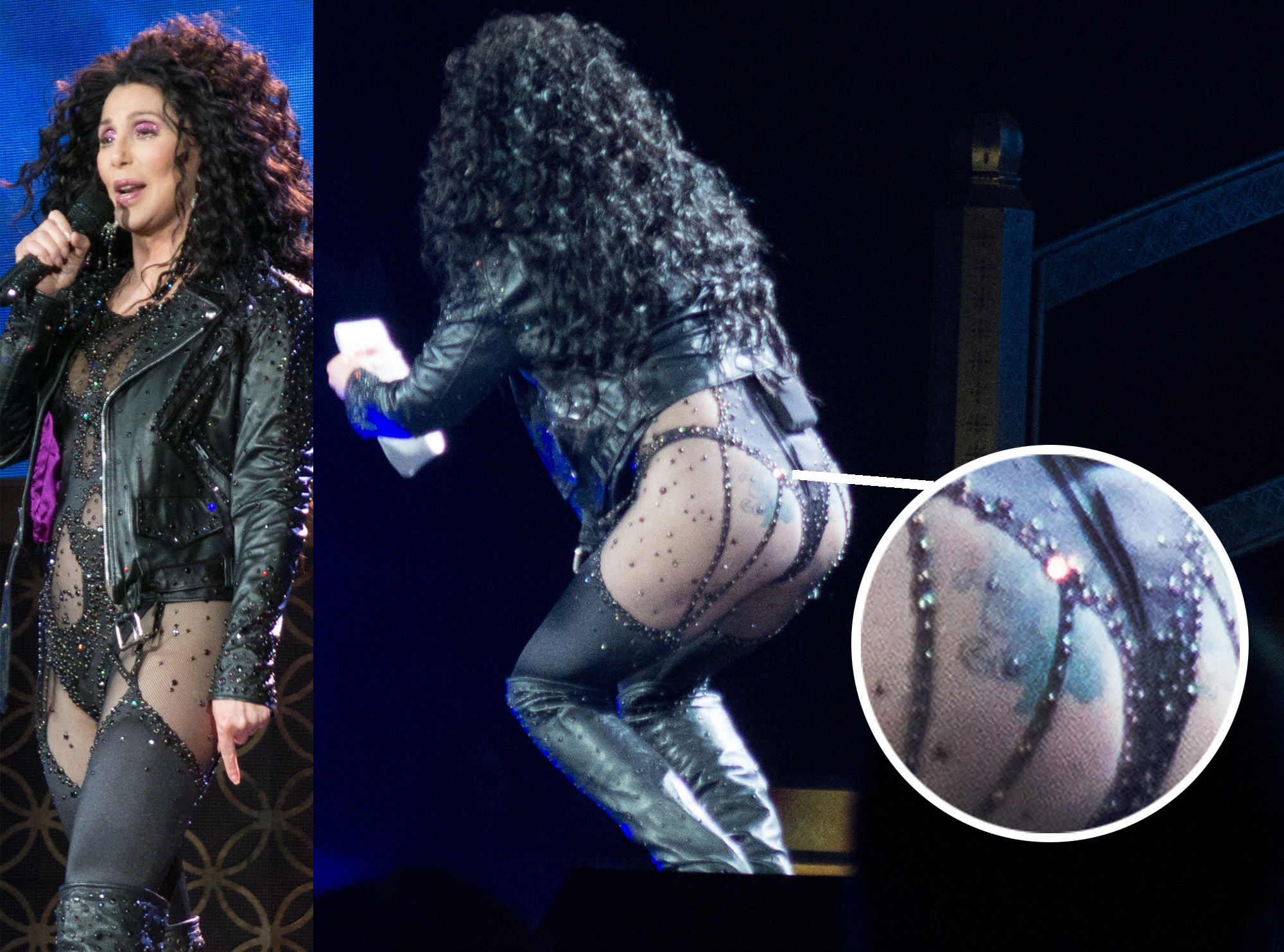 Cher butt tattoo