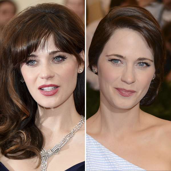 Chrissy Teigen, Zooey Deschanel and 6 Stars With and Without Bangs - Life &  Style