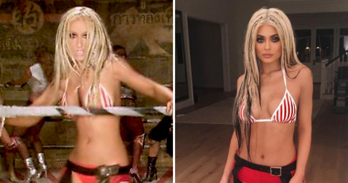 Latex Christina Aguilera Porn - Celebrities Dressing Up as Other Stars for Halloween â€” Best Pics