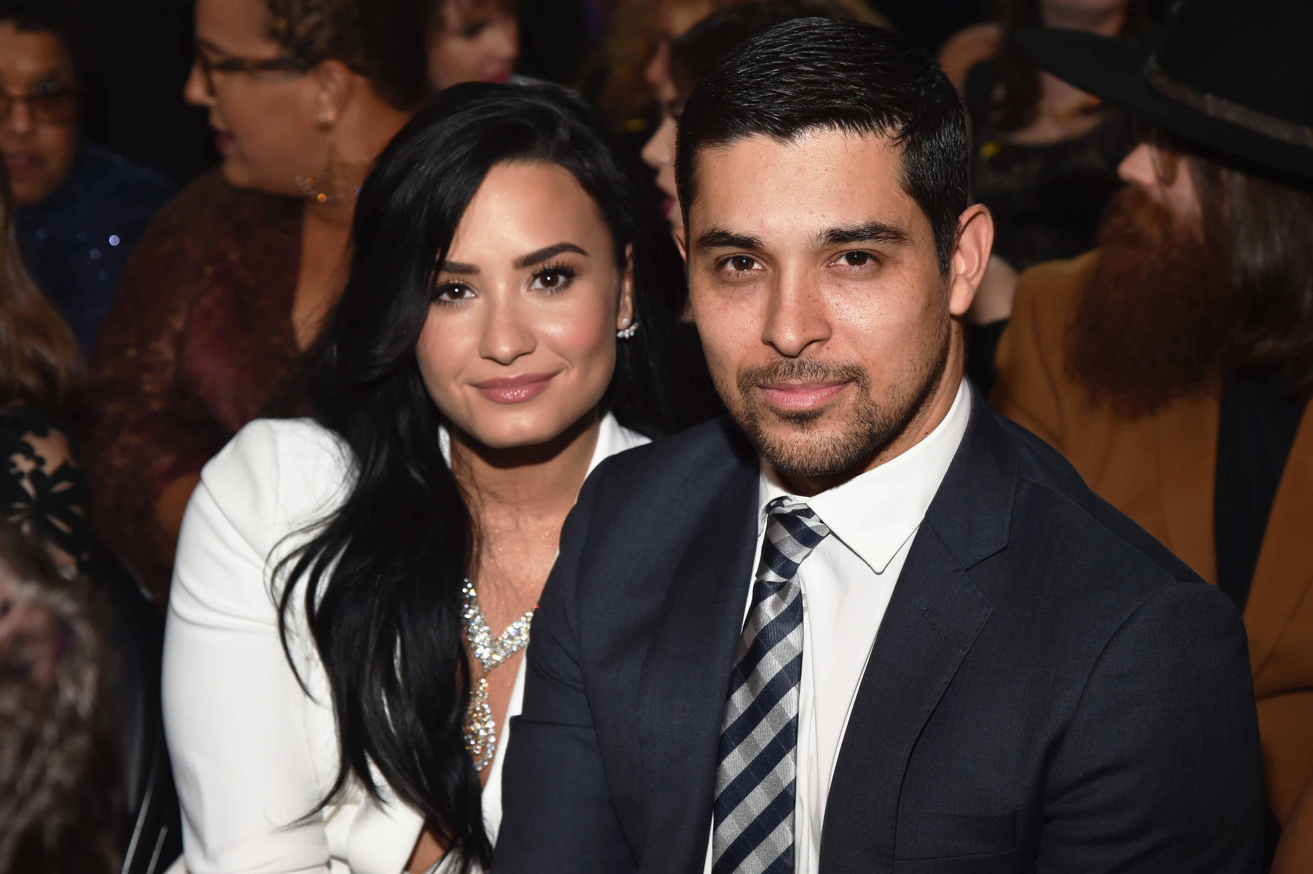 demi lovato wilmer valderrama getty images