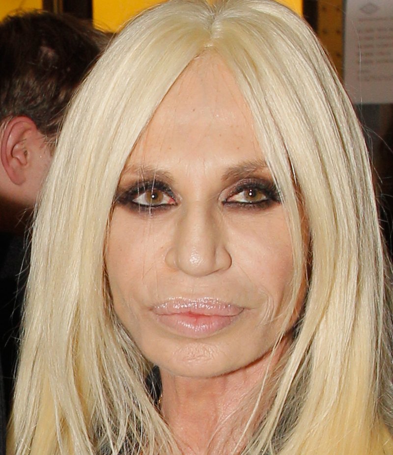 Donatella versace jan 2013