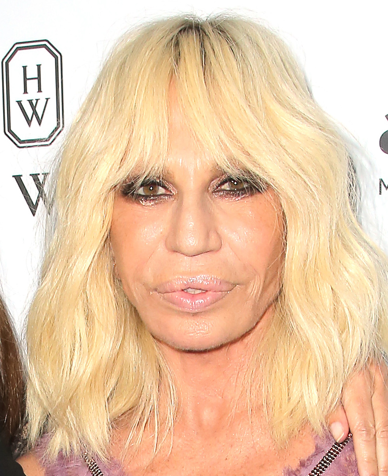 Donatella versace july 2015