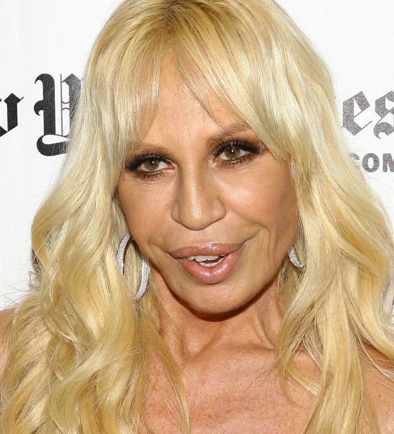 Donatella versace may 2008